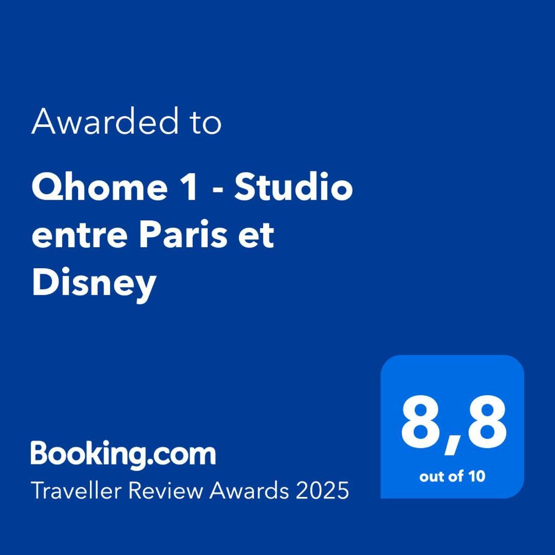 Qhome 1 - Studio Entre Paris Et Disney Villiers-sur-Marne Exterior photo
